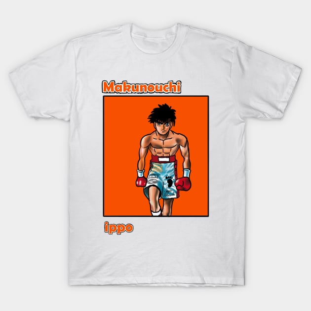 Ippo makunouchi T-Shirt by Damsos_store